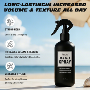 Spray capillaire texturisant professionnel au sel marin pour hommes, effet volume instantané et fini mat, pour salons de <span class=keywords><strong>coiffure</strong></span> (Marque Blanche) - Product Image 3