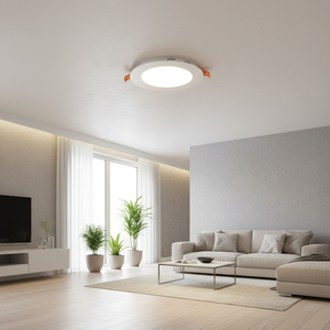 Plafoniera LED BOX 4 6W 3000K Ultra-sottile Rotonda, VOLTECK - Product Image 3