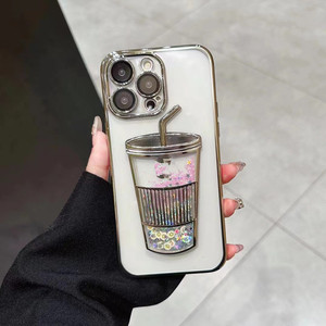 เคสโทรศัพท์มือถืออัจฉริยะแบบกากเพชร2024ทรายไหลสำหรับ Nokia <span class=keywords><strong>Gionee</strong></span> Gn705w สำหรับเลนส์ N9520-Shockproof ZTE - Product Image 1