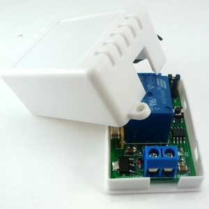 Ce033a * 1 + ak013 * 1 DC 12V Relay không dây điều khiển từ xa RF chuyển đổi On/Off chuyển đổi + Thời gian trễ hẹn giờ - Product Image 3