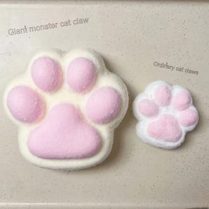 Nuovo arrivo peluche gigante che stringe la zampa giocattolo carino in pelliccia sintetica bianca con zampa di gatto regalo per bambine - Product Image 2