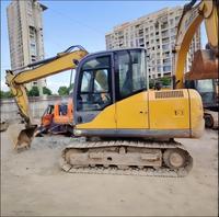 Excavatrice hydraulique d'occasion de haute qualité XE75D avec moteur et composants essentiels pour travaux de construction, en stock