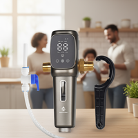 Préfiltre intelligent pour toute la maison, à sédiments, alimenté par batterie, autonettoyant, pour l'eau du robinet, système domestique