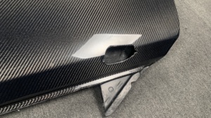 Portiere in Vera Fibra di Carbonio di Alta Qualità, Doppio Lato, per Chevrolet Camaro - Product Image 4
