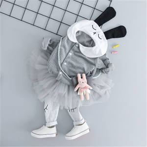 Disfraz de Princesa para Niña, Venta al por Mayor, Leggings con Volantes y Camiseta Larga, Conjunto de Ropa para Niña, Compra Directa de China - Product Image 3