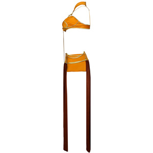 Vêtements de nuit sexy pour femmes, cosplay <span class=keywords><strong>arabe</strong></span>, sous-vêtements sexy, costume de princesse Leia, robe longue, costume égyptien sexy pour Halloween - Product Image 3