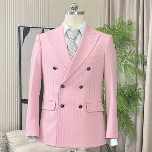 Tailored <strong>Men's</strong> Work <strong>Formal</strong> <strong>Suits</strong> with Monogrammed Jackets for Workplace Recognition Global Style for Education Principal - Product Image 2