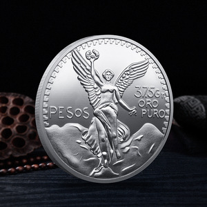 Moneda Conmemorativa Fusión Águila y Libertad, Token Metálico Personalizado, Regalo Coleccionable, Venta al por Mayor Directa de Fábrica - Product Image 3