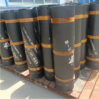 Jianda Marken-Wasserdichte SBS-modifizierte Bitumen-Polyester-PE-Dachbahnenrolle mit Mineralgranulat, handgeklebt, 5 Jahre Garantie