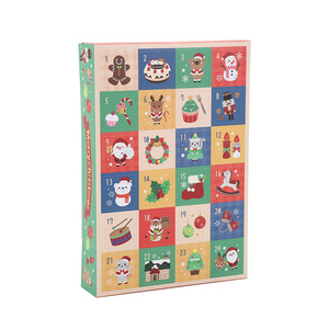 Caja de papel del calendario de Adviento de Navidad-Cuenta regresiva para la diversión navideña - Product Image 4