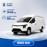 Nouveau camion léger électrique G230B automatique 4x2 longue portée 345 km, haute capacité de charge, conduite à gauche, transport logistique