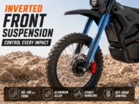 Moto tout-terrain électrique Sur Ron pour adultes avec moteur sans balais 5000W, vitesse maximale de 80 km/h