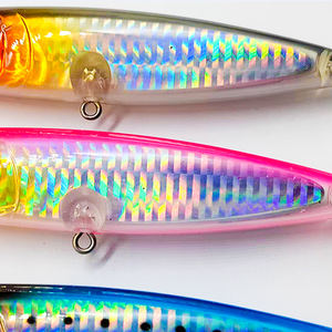 MISTER LURE Esca da Pesca 105mm 22.8g, Popper in Plastica Dura con Colori Personalizzati e Occhi 3D per Pesca in Acqua Dolce - Product Image 4