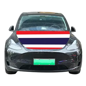 ขายส่ง 120x150 ซม.ประเทศไทยฝากระโปรงรถปกธงราคาไม่แพงสวมใส่ทนทานและทนทานฝากระโปรงเครื่องยนต์รถยนต์