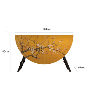 Ánh sáng truyền thống sang trọng cao cấp gỗ tủ nhà phòng khách dọc tủ có thể gập lại 2 chỗ lưu trữ ăn uống khách sạn - Product Image 5