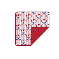 Couverture en fibre de bambou biologique 50x50 pouces, motif personnalisé par transfert thermique, taille, faible MOQ, écologique, lange pour bébé