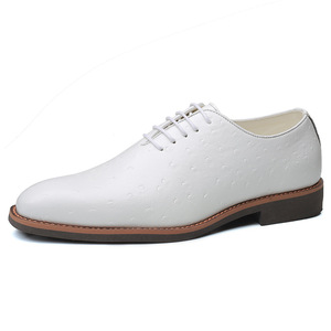 Zapatos de traje blancos para hombre, zapatos de vestir de cuero italiano,  zapatos formales para hombre, zapatos de oficina para hombre, calzado  social masculino - AliExpress Calzado