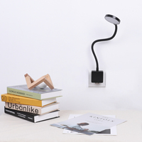 Lampe Led pliable à col De cygne avec capteur tactile, éclairage De bureau, intensité d'éclairage réglable, idéal pour la lecture ou l'étude