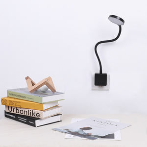 Lámpara <span class=keywords><strong>Led</strong></span> regulable De cuello De cisne para Escritorio, iluminación plegable para oficina, lectura, estudio, mesa, Sensor táctil - Product Image 5