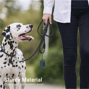 Support de sacs à déjections canines en silicone de qualité alimentaire personnalisable avec logo de marque, distributeur de sacs à crottes pour laisse de <span class=keywords><strong>chien</strong></span> rétractable - Product Image 4