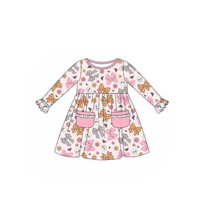 Set di <span class=keywords><strong>Abbigliamento</strong></span> Personalizzato <span class=keywords><strong>per</strong></span> Bambini <span class=keywords><strong>per</strong></span> <span class=keywords><strong>Halloween</strong></span>, Completo Coquette con Pantaloni Rosa <span class=keywords><strong>per</strong></span> Bambine, <span class=keywords><strong>Abbigliamento</strong></span> Boutique <span class=keywords><strong>per</strong></span> Bambine - Product Image 2