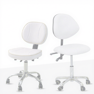 Chaise de travail moderne pour dentiste, chaise selle médicale pivotante et réglable en hauteur, chaise de coiffure, utilisation en hôpital et école, acier haute densité - Product Image 1