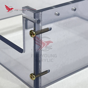 Custom ESD Anti-Static PVC <b>Sheet</b> (<b>Clear</b>/Light Blue) CNC Cut for Semiconductor Cleanroom Equipment Protection - Product Image 2