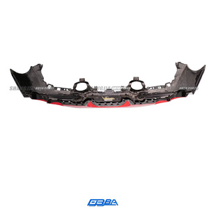Pièces détachées d'origine premium, rouge et blanc, pour pare-chocs arrière de Ferrari F8 OE 985863517 - Product Image 3