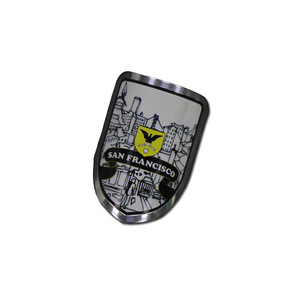 Xe Nhãn Dán Thiết Kế Logo Vàng Kim Loại Nhãn Logo Nổi Nhãn Cho Xe Đạp Xe Đạp - Product Image 5