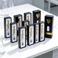 Kit d'emballage de boîte à seringues à sécurité enfant 1 ml, flacon en verre Luer Lock avec embout arrondi pour concentré