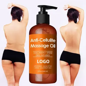 Hair Growth Oil Unique Effective Body Anti Cellulite Oil Fat Reduce Massage