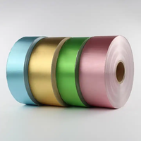 Emballage personnalisé en feuille d'aluminium couleur or pour chocolat, vente en gros, papier d'emballage en feuille ondulée pour chocolat