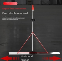 Machine à lisser les sols vibrante avec plaque de nivellement, pompe et composants moteur principaux pour le nivellement du béton