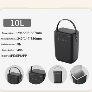 10L mini du lịch ngoài trời di động rượu vang đỏ lạnh cao cấp đóng gói quà tặng hộp mát - Product Image 6