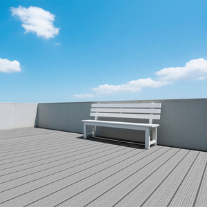 Dalles de <span class=keywords><strong>terrasse</strong></span> en WPC personnalisées, revêtement de sol extérieur en vinyle composite économique, haute résistance pour événements - Product Image 3