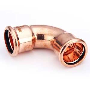 Coude en cuivre 1/2 "à ajustement serré-Connexion à compression femelle pour CVC et plomberie - Product Image 4