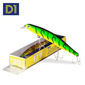 D1 Minnow 130mm 22g 3D peint artificiel dur bâton appât naufrage méné leurres de pêche à <span class=keywords><strong>vendre</strong></span> - Product Image 1