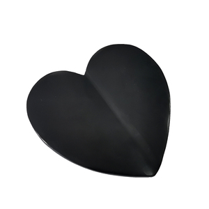 3D a forma di cuore nero Bianstone guha Board viso massaggio Guasha - Product Image 2