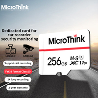 Kartu TF mikro U1 U3 V30, daya tahan tinggi 32GB 64GB 128GB 256GB cocok untuk kamera DVR kamera dasbor