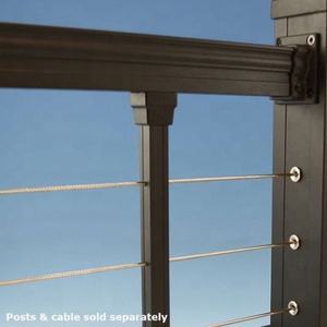 EKOO Deck Wire ringhiera costo a buon mercato tensione cavo in acciaio inox balaustra ringhiera Post - Product Image 5