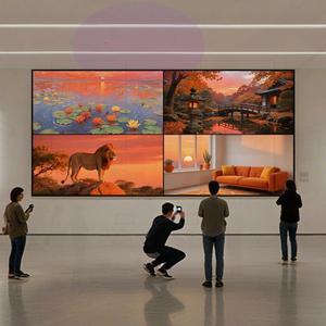 Cố định liền mạch nối P12 - P2 dẫn Màn hình Tấm 3m x 4m phòng điều khiển nhà văn phòng thuyết trình kỹ thuật số biển và hiển thị - Product Image 1