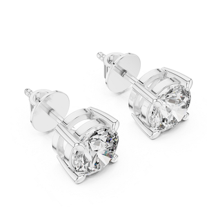 Pendientes de Diamantes Cultivados en Laboratorio de Moda para Mujer en Oro, Diseño Brillante para Bodas y Fiestas, Joyería Fina, Accesorios de Moda - Product Image 3