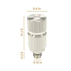 Biểu Tượng Tùy Chỉnh Áp Lực Cao Ngoài Trời Làm Mát Phun Sương Đầu Vườn Vòi Phun Nước Bằng Thép Không Gỉ Phun Sương Vòi Phun - Product Image 2