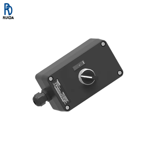 Interrupteur de console Xawg130ex, 1 configuration normalement ouverte, bouton noir, boîtier en aluminium moulé sous pression, trou, IP65, IP67, série Xawg - Product Image 1