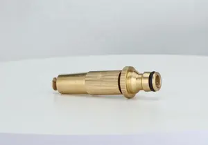 GHT Profitable New Design Easy Adjustable Straight Garden Spray Nozzle Water Spray Jet Nozzle