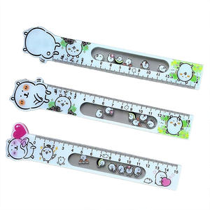 Règle en acrylique de shaker d'image de dessin animé drôle personnalisé outil de conception en plastique promotionnel pour les créateurs de mode - Product Image 1