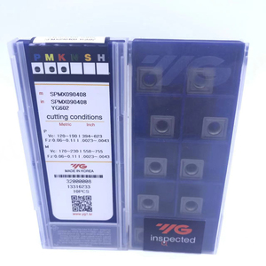 Plaquette en carbure de tungstène SPMX090408 YG602 YG, OEM, super dure, pour outil de tournage externe CNC - Product Image 1