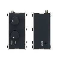 Radio Receiver SDR Hifi Audio MALAHIT 50KHz-2GHZ DSP 1.10C AM/SSB/NFM/WFM dengan Speaker Hitam