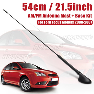 1/2/5 piezas Antena de techo para radio de coche AM/FM + Kit de base para modelos Ford Focus 2000-2007 XS8Z-18919-AA XS8Z18919AA - Product Image 1