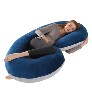 Oreiller de maternité ergonomique réglable avec housse douce personnalisable – Soutien corporel optimal pour une grossesse confortable - Product Image 1